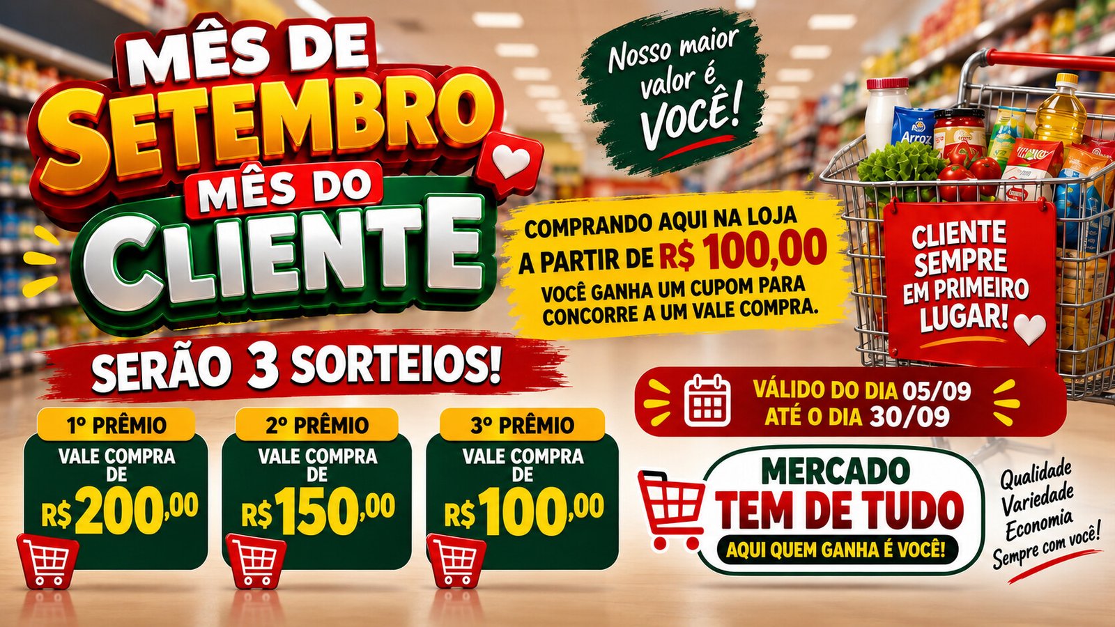 MERCADO TEM DE TUDO - ORTIGUEIRA/PR